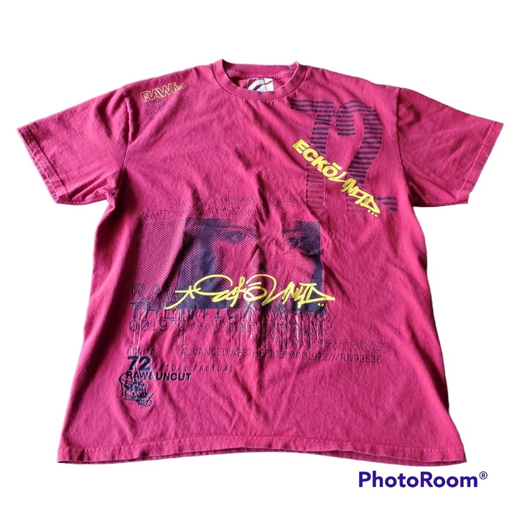 ECKO Unltd Raw & Uncut Classic T-Shirt, Short Sleeve, Men's Size Large